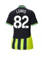 Manchester City Rico Lewis #82 Venkovní Dres pro Dámské 2024-25 Krátký Rukáv